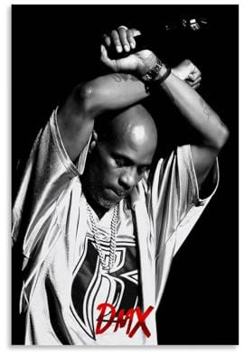 INEOUT DMX Rap-Poster, dekoratives Gemälde, Leinwand, Wandposter und Kunstdruck, modernes Familienschlafzimmer-Dekor-Poster, 30 x 45 cm
