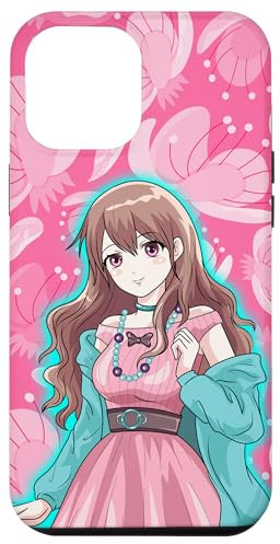 iPhone 12 Pro Max Anime Case Cute Girl Japanese Manga Case