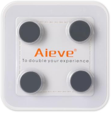 Aieve 4 STK Edelstahl Magnete für Heißluftfritteuse Pergamentpapier Airfryer Backpapier zum Niederhalten und Verhinderung der Verbrennung, Air Fryer Zubehör Ersatzteile