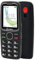 Olympia Star Seniorenhandy | Komfort-Mobiltelefon mit Großtasten | Farb-LC-Display | SOS-Taste | Seniorenhandy ohne Vertrag | Freisprechfunktion | Bluetooth | MicroSD Slot | Taschenlampe | Schwarz
