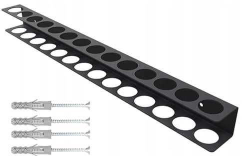 Screwdriver Organizer, Metal Screwdriver Organizers, Wall Mounted Tool Organizers for Workshop, Screw Organizer, Hammer Holder, Hammer Rack for Garage, Workbench Edge