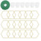 ComfyHarbor 18 Pcs Metal Chain Trellis, DIY Hexagonal Chain Trellis For Hanging Baskets And Potted Plants, Perfect For DIY Garden Enthusiasts
