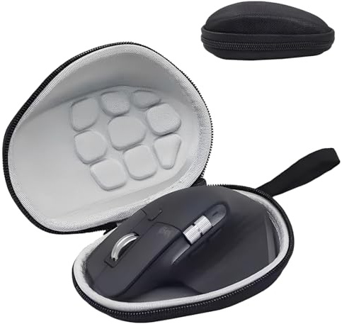 YUPZAR Custodia Rigida per Logitech MX Master 3 / 3S / 2S – Custodia da Viaggio Protettiva in EVA Impermeabile e Antiurto, Scatola Portatile Compatibile con Mouse Wireless e Bluetooth Logitech