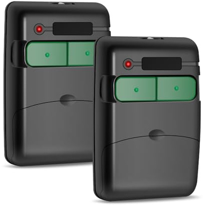 Mando a distancia para puerta de garaje de 433,92 MHz, 2 unidades, accesorios universales para garaje, compatible con modelos MV-1, MV-12, MV-123, manijas automáticas