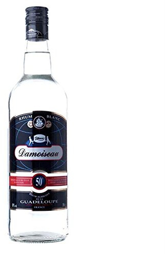 Rhum - Bouteille de Rhum Damoiseau 1 litre 50°