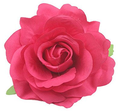 Lovefairy Schöne Rosen-Haarspange für Partys, Reisen, Festivals, 1 Count (Pack of 1)
