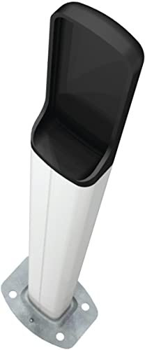 colonnina in PVC RAL 9006 H = 500 mm