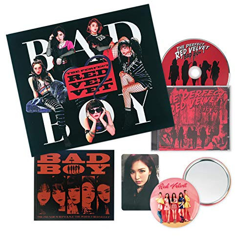 RED VELVET 2nd Repackage Album - [ BAD BOY : THE PERFECT RED VELVET ] CD + PhotoBook + PhotoCard + FREE GIFT / K-POP Sealed