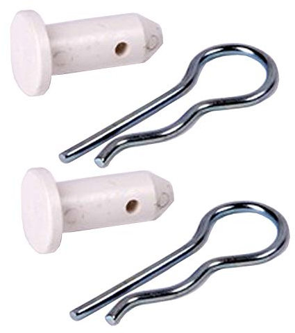 SPARES2GO Handle Pins & Clips for Flymo Hover & Wheeled Lawnmower