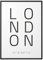 Papierschmiede® Geo Poster Koordinaten London, A4 Stadt Poster als Wanddeko für Wohnzimmer Schlafzimmer Küche Esszimmer, Hauptstadt England, Bild ohne Rahmen