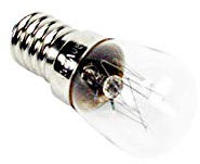 Lampe 25W 300° E14 60947 pour Four ARTHUR MARTIN, BAUKNECHT, BOSCH, BRANDT, ELECTROLUX, FAR, FAURE, HOTPOINT ARISTON, IGNIS, INDESIT, LADEN, MIELE, SABA, SIEMENS, WHIRLPOOL, ZANUSSI