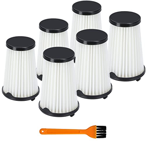 McFilter I 6x Filter kompatibel mit AEG CX7 und QX8, MX7-7000 Staubsauger, Ersatz für HEPA-Filter AEF150 Akkusauger Ergorapido CX7 Animal X Flexibility Animal X Power CX7-2-45an CX7-2-i360 CX7-2-s360