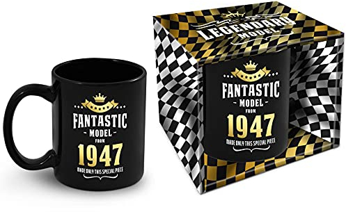 Bombo Tasse d'anniversaire avec année de naissance 1947