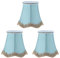 Lampenschirm, 3Pcs Stoff Grün Lampenschirme Clip-Typ Modern European Style Clip On Lampenabdeckung Hängelampe Tischlampe Stehlampe