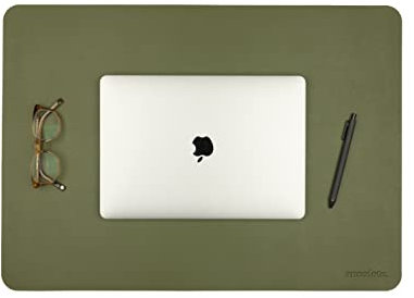 ANECDOTE Schreibtischunterlage aus veganem Leder, 59,9 x 43,2 cm, Schreibtischunterlage für Ihr Büro. Dieses hochwertige große Mauspad hat schicke Eleganz, professionelles Aussehen und eine
