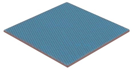 Thermal Grizzly - Minus Pad Extreme (100x100x2,0mm) - elektrisch Nicht leitendes Wärmeleitpad, Extreme hohe Wärmeleitfähigkeit und Komprimierbarkeit für SSDs, GPUs, Konsolen und Elektronik