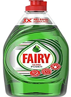 Fairy Ultra Original Líquido Lavavajillas 450ML Fórmula Efectiva Que Deja Los Platos Relucientes, Impresionante Poder Antigrasa