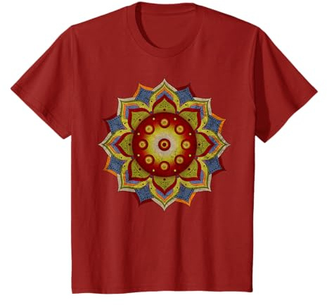 Handpan – Hang Drum Mandala – naturfarbenes T-Shirt T-Shirt
