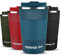 Cala Verde termo - vaso de café para llevar, reutilizables, taza 380ml de acero inoxidable (Azul)