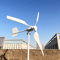2000W Windkraftanlagen Komplettanlage Kits 24V 48V 3-Blatt-Horizontal-Windturbinen-Generator-Dreiphasiger Ac-Permanentmagnet-Generator Windmühle mit MPPT-Laderegler