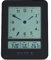Acctim Sinclair Digital Alarm Clock Radio Controlled Dual Couples Crescendo Alarm Date & Temperature Display Black