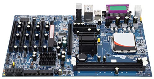 Dpofirs Industrie Motherboard für G41 Serie, LGA775, Gaming, 2xDDR3, 4xSATA, PCI+PCI-E 16X, Netzwerkadapter, Soundkarten, ATX