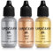 KAMENSKAYA Metallic-Alkohol-Tinten-Set: Gold-Alkoholtinte, Silber-Alkoholtinte, Bronze-Alkoholtinte, 3 stück à 15 ml