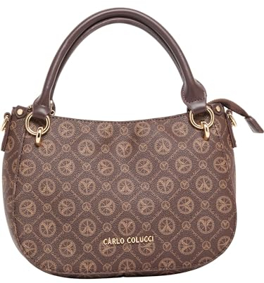 Carlo Colucci Hobo Tasche Braun OS