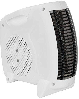THINIA HOME Calefactor de Aire Caliente 2000W Calefactor Vertical y Horizontal | Calefactor Bajo Consumo | 3 Niveles de Potencia | Calefactor con Termóstato, Ventilador y Sensor Antivuelco