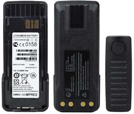 NNTN8359A IMPRES ATEX Batteria per DP4000ex DP4401ex DP4801ex XIR P8608EX XIR P8668EX XPR7350Ex XPR7550Ex DGP8550E si adatta alla batteria Codice art. NTN8359 NNTN8359C