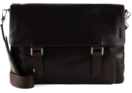Picard Aktentasche BUDDY 5543 für Damen und Herren aus Wasserbüffel in der Farbe Cafe, 554351B055