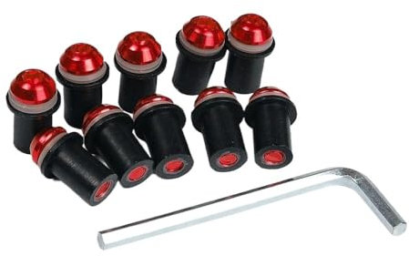 NCXKZLH Moto Déflecteur Accessoires de Pare-Brise en Plastique à Bulles pour Moto, vis de Pare-Brise pour Ya&MAHA MT09 pour Tracer 2015 2016 MT 09 MT-09 FJ09 Déflecteur Pare-Brise