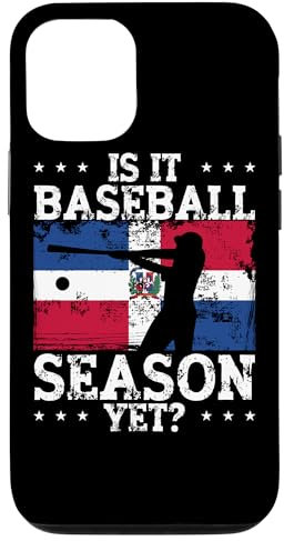 Hülle für iPhone 14 Funny Dominican Flag Gift Is It Baseball Season Yet? Béisbol