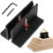 Right Angle Spline Jig, Woodworking Tenon Clamp, Aluminum Alloy Spline, Corner Spline Jig, Aluminum Alloy Splines Jig Designed for Table Saws to Create Compound Angle Joints in Woodworking