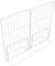 VINTORKY Freezer Partition The Wire Storage Bins Wire Freezer Baskets Wire Storage Basket Metal Storage Baskets Chest Freezer Organizers Freezer Bins Deep Freezer Organization White Iron