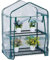 Plant Greenhouse Cover 2 Tier Mini Green house Replacement Cover Without Iron Frame,Plant Grow Hot House Reinforced PVC Small Greenhouse Tent, Transparent Waterproof Hot House