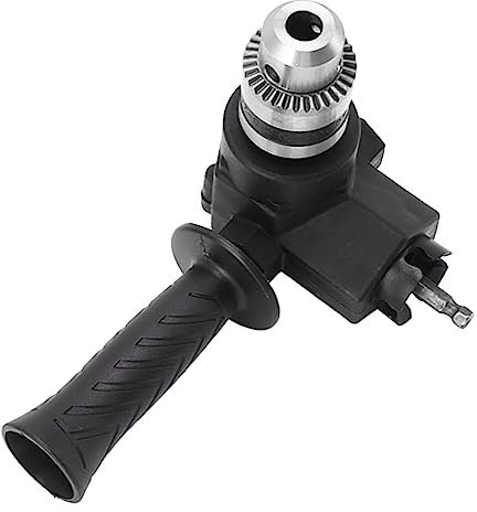 90-degree Angle Drill Angle Attachment for Cordless Angular Drilling Attachment Drillinger Adapter for Drilling Machines Polishing Accessories Hand Drilling Machines