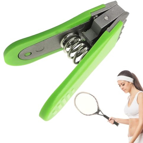 Generisch Tennis Clamp - String Clamp for Tennis Ball Machines - High Strength Alloy Badminton Racket String Tool for TenniIs Badminton Racket