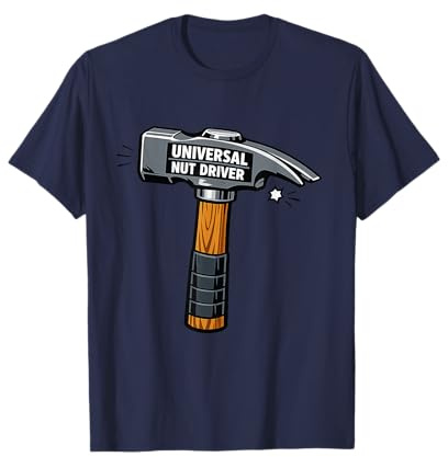 HVAC Techniker Universal Werkzeug Hammer Motiv T-Shirt