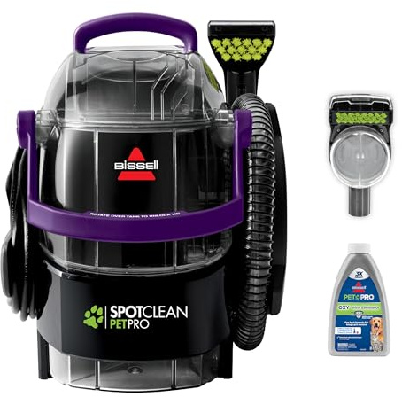 Bissell SpotClean Pet Pro Portable Carpet Cleaner, 2458