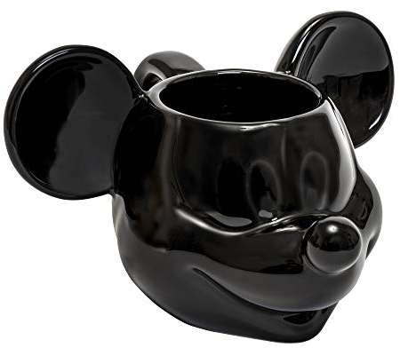 Joy Toy 62123 Mickey Mouse Tazza in Ceramica 3D, Nero