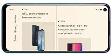 OPPO A72 Smartphone 128 Go, 4 Go de RAM, Dual SIM, Aurora Purple [Version Italie]