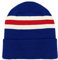 fanoriginals - Strickmütze in den Rangers-Farben - Retro-Stil - ideal für Fußballfans - Blau/Weiß/Rot