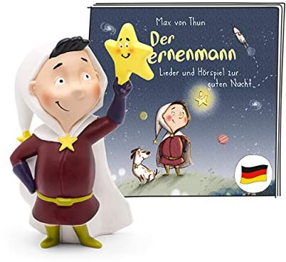 tonies Hörfigur für Toniebox, Der Sternenmann – Lieder und Hörspiel zur Guten Nacht, für Kinder ab 3 Jahren, Spielzeit ca. 45 Minuten