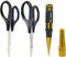 CENPEK RC Karosserie-Reibahle 0-14 mm Lochstanzer mit Hlse und gebogener Schere und gerader Schere Set RC Auto Karosserie Montage fr RC Auto LKW Werkzeuge