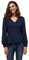 Peppercorn Destina V-Ausschnitt Lange Ärmel Strickpullover | Pullover Damen In Blau | Frühling Pulli Damen | Größe Xxl
