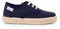 Pisamonas Zapatillas Lona Cordones Suela Alpargata Talla 33 Color Azul Marino