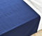NatureMark Basic Bettlaken - weiches und pflegeleichtes Betttuch aus 100% Baumwolle ohne Gummizug Haustuch viele Größen und Farben Größe: 180x275 cm, Navy blau