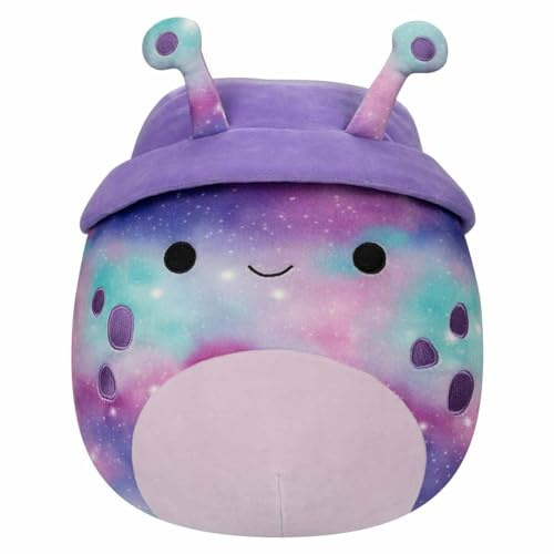 Squishmallows 12 Daxxon - Purple Alien W/Bucket Hat