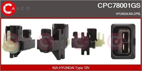 CASCO Druck-Konverter Abgassteuerung CPC78001GS